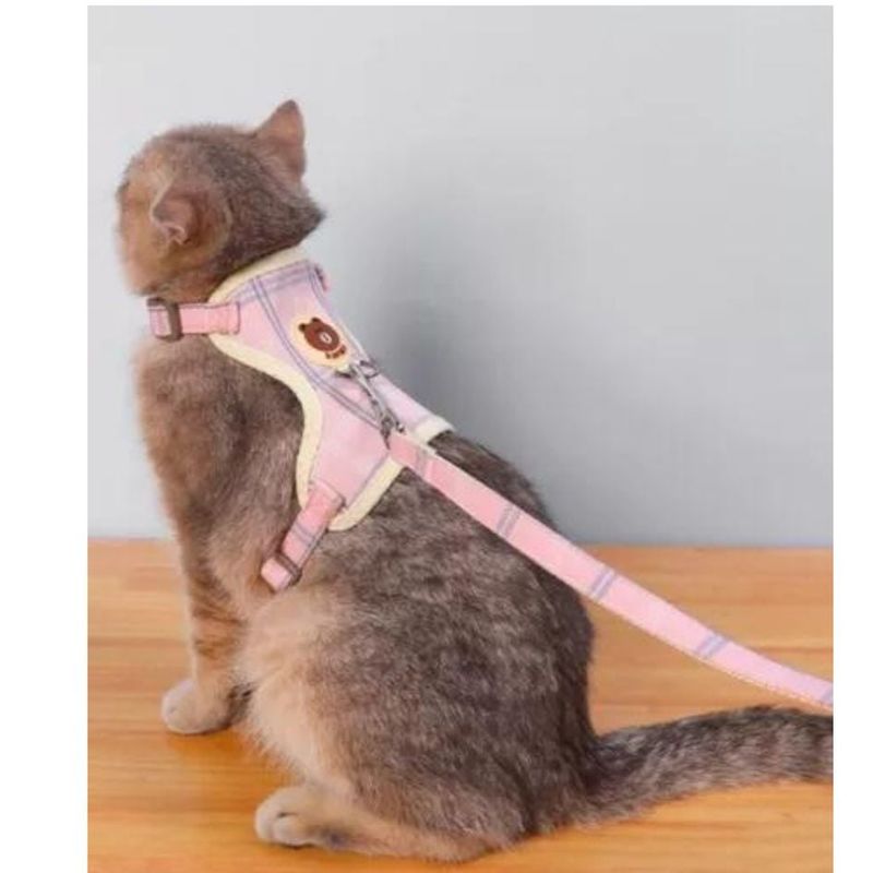 PETS ACCESORIOS - Arnes Gato Cat Rojo Confort