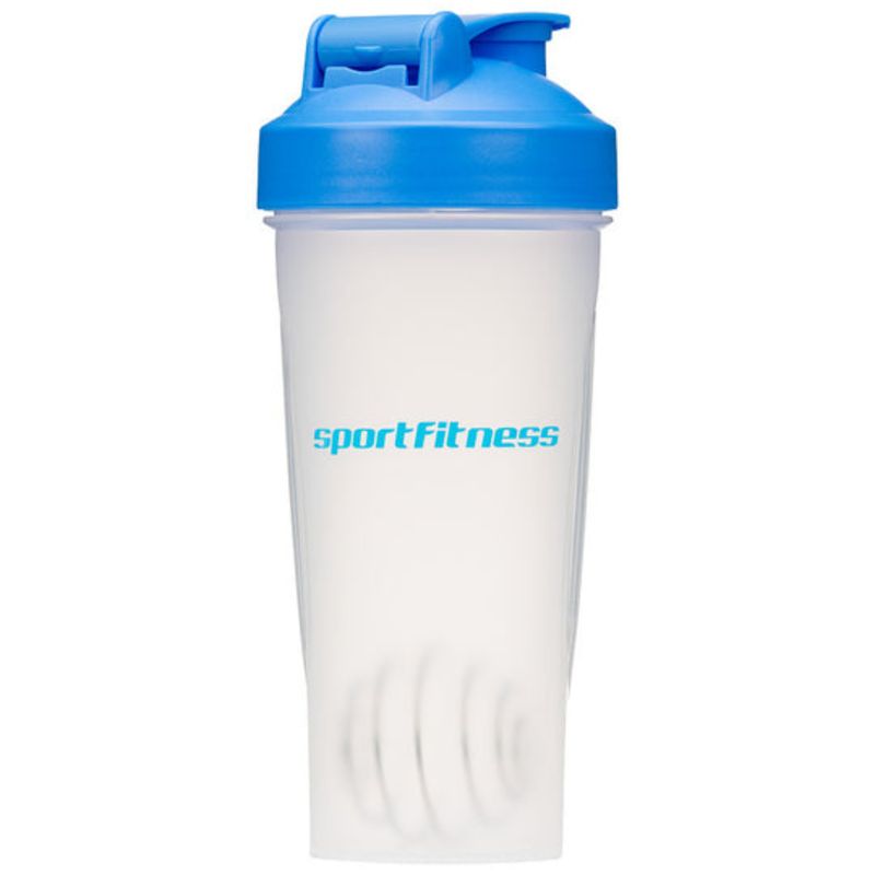 SPORTFITNESS - Caramañola Mezclador 750 Ml  Transparente Sportfitness
