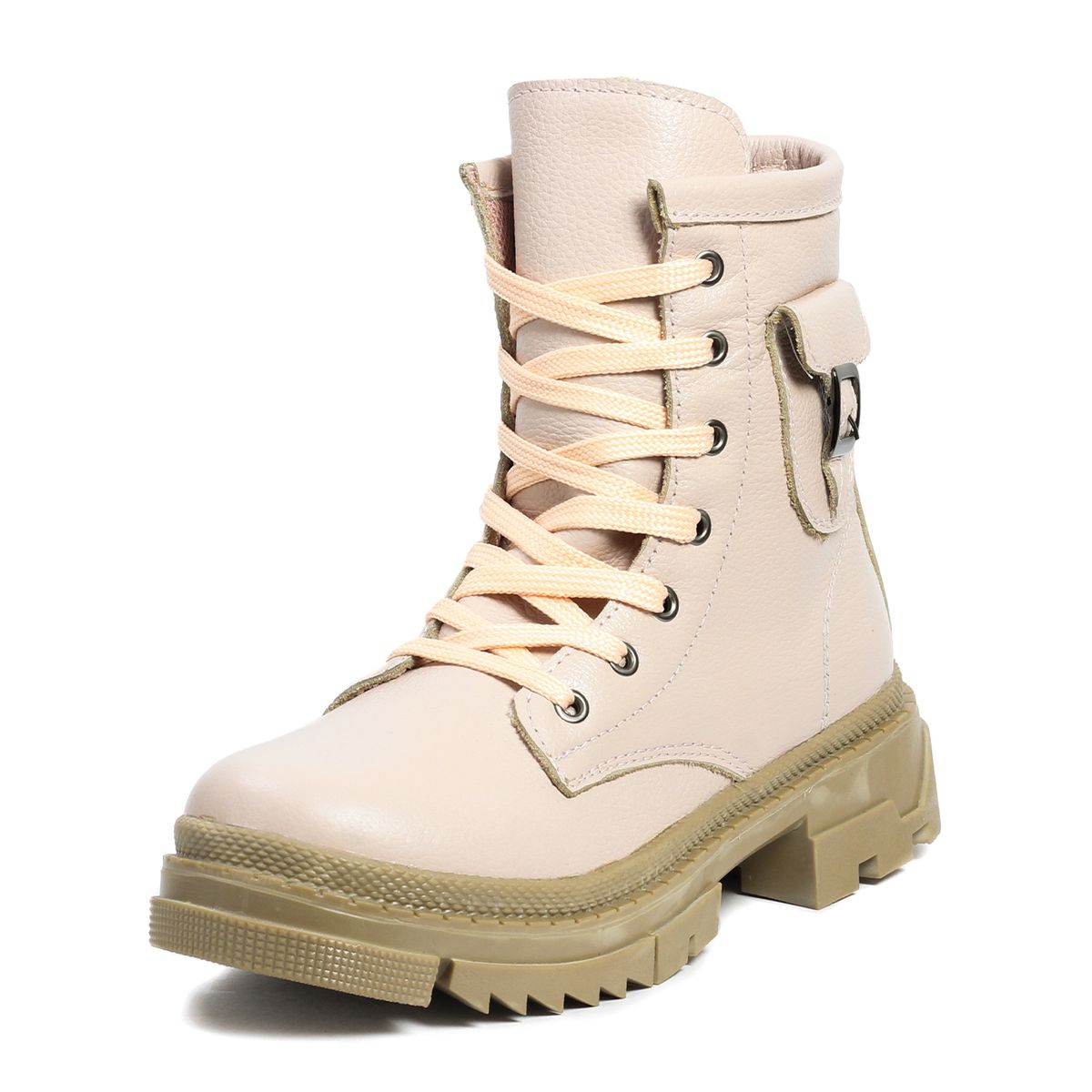 VIAR - Botas Cuero Para Mujer VIAR Lili Rosa