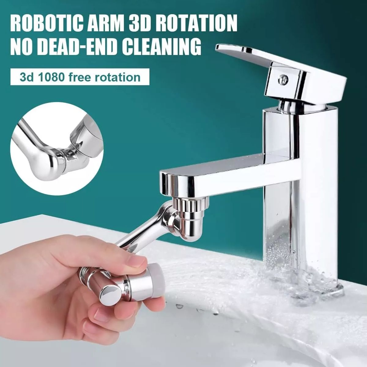 GENERICO - Acople Adaptador Universal Para Lavamanos Mini Ducha