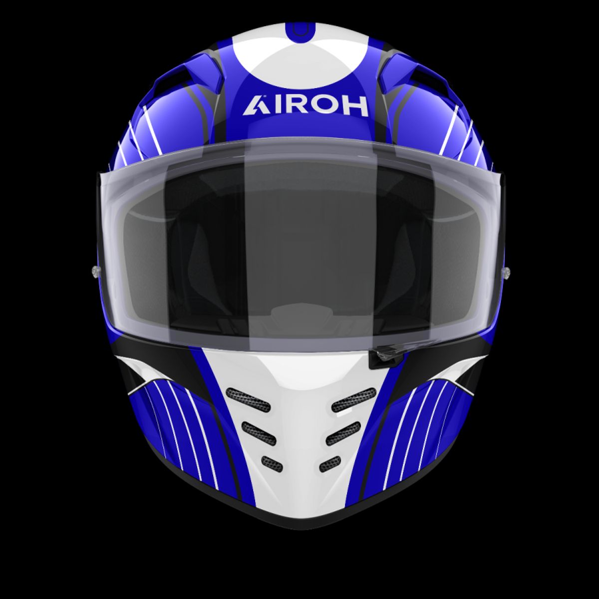 AIROH - CASCO AIROH CONNOR ACHIEVE AZUL BRILLO ECE 22.06 TALLA M