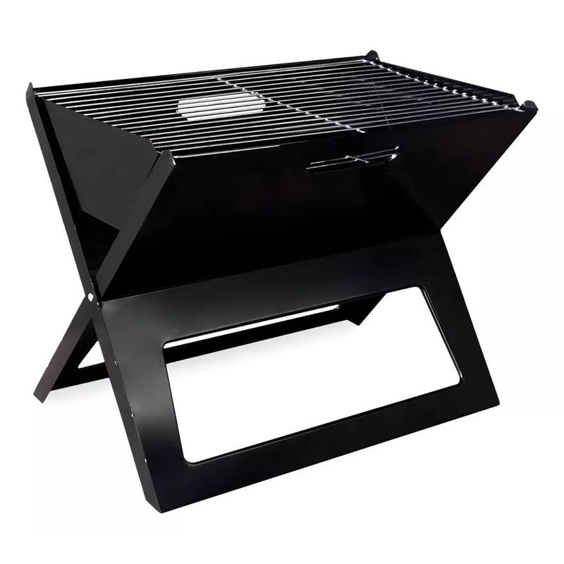 OEM - Asador Portatil Plegable De Carbon Acero Inoxidable