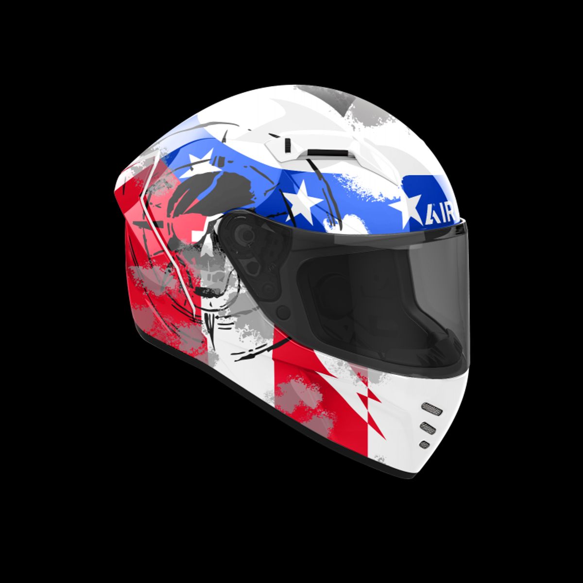 AIROH - CASCO AIROH CONNOR NATION BRILLO ECE 22.06 TALLA M