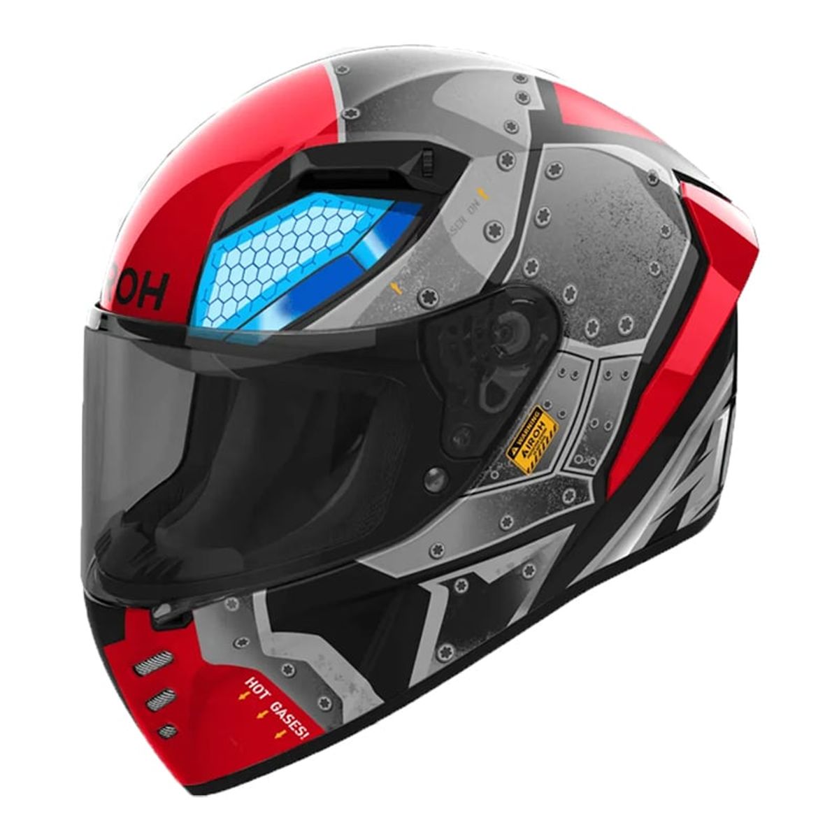 AIROH - CASCO AIROH CONNOR BOT BRILLO  ECE 22.06 TALLA M