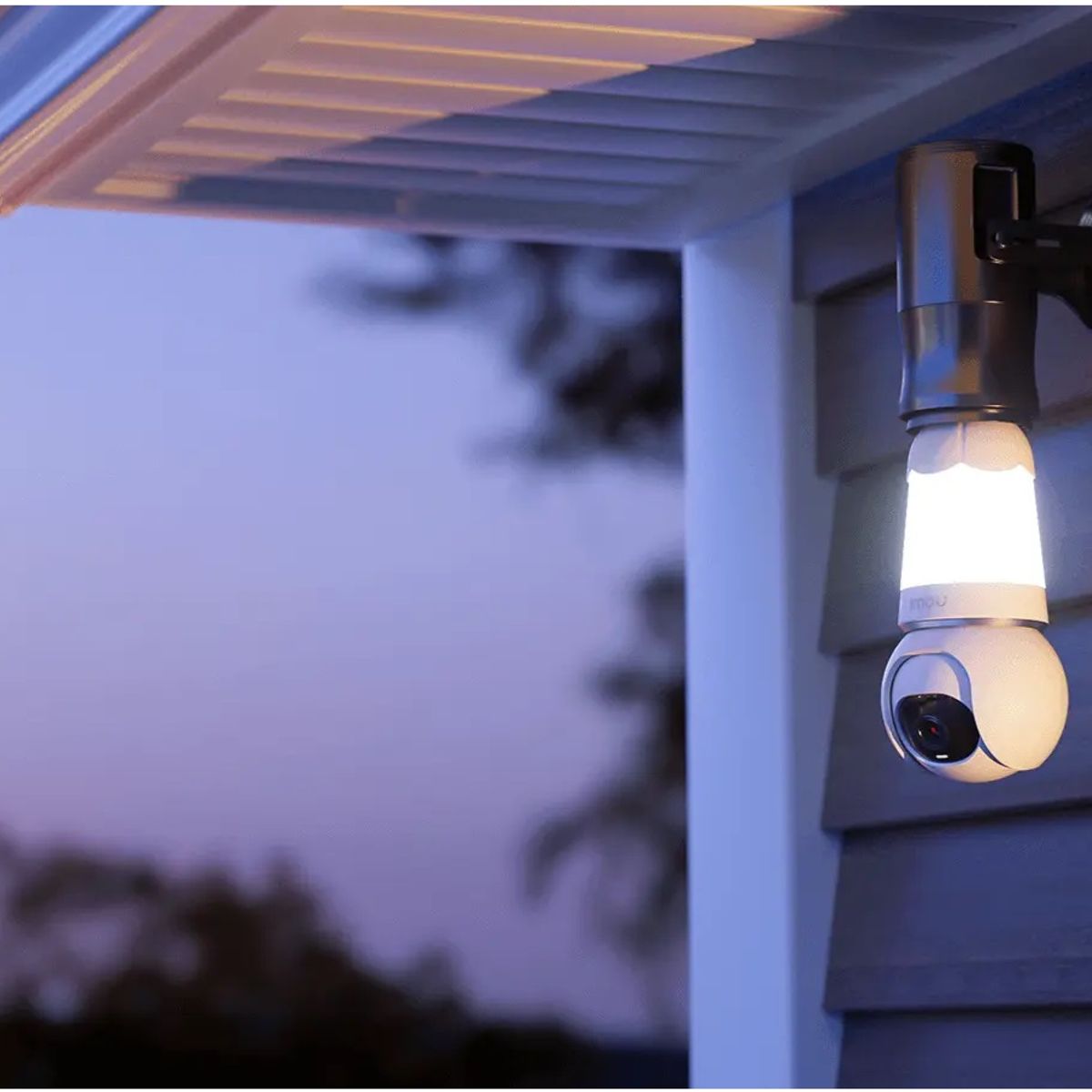 IMOU - Cámara IMOU Bulb  Bombillo Ptz Robótica Smart Wifi 5MP Rotación 340°