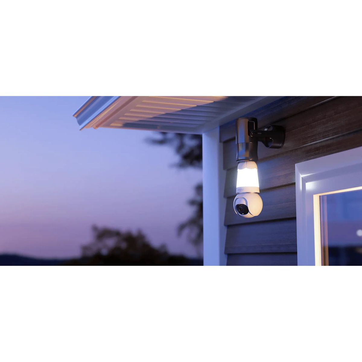 IMOU - Cámara IMOU Bulb  Bombillo Ptz Robótica Smart Wifi 5MP Rotación 340°