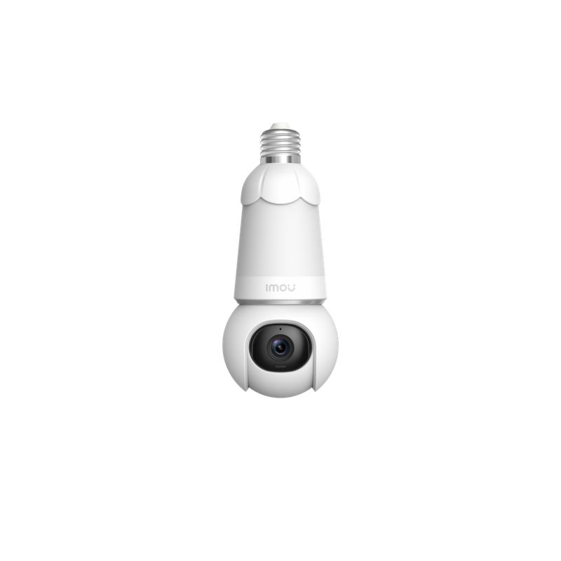 IMOU - Cámara IMOU Bombillo Ptz Robótica Smart Wifi 5MP Rotación 340°