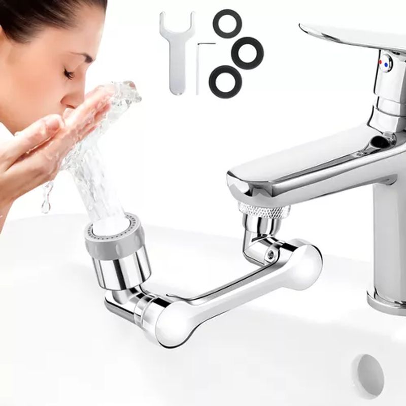 GENERICO - Extensor De Grifo De 1080° Brazo Robotico Giratorio Metalico