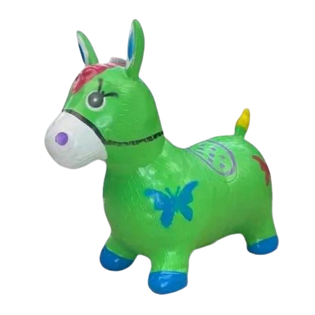 GENERICO - Burrito Saltarín Inflable Para Niño y niña con sonido Verde