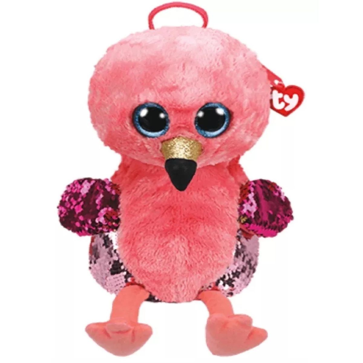 TY - Ty Gilda Flamenco Mochila De Lentejuelas  Flippables  30cm