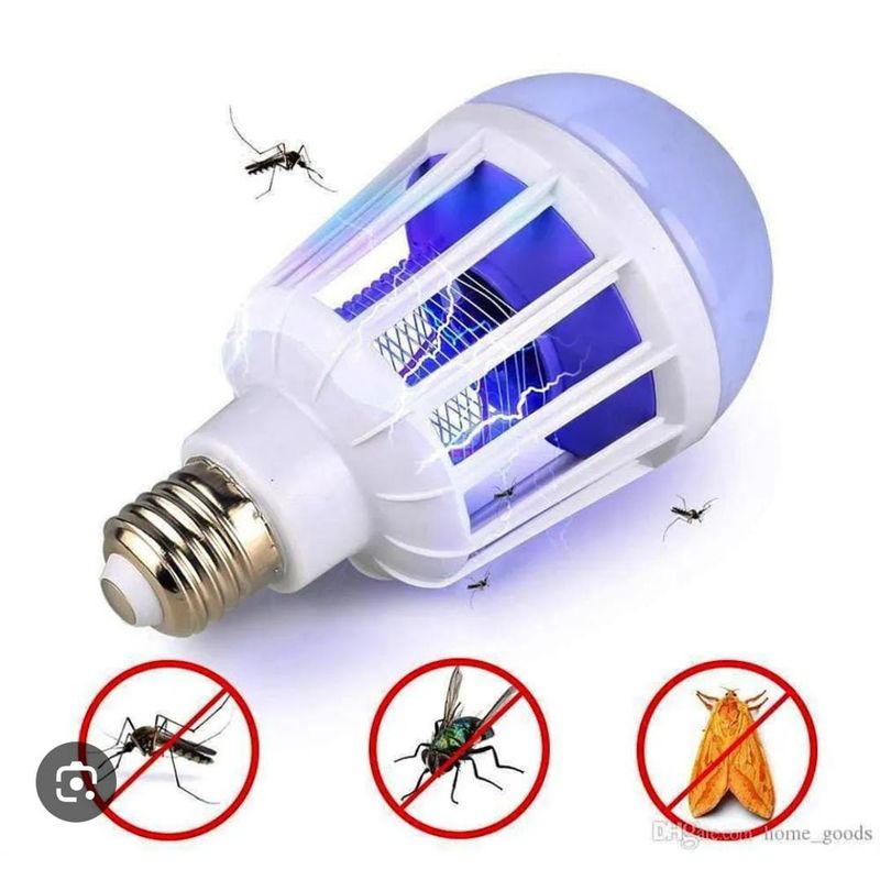 GENERICO - Bombillo Mata Mosquitos Zancudos 15w