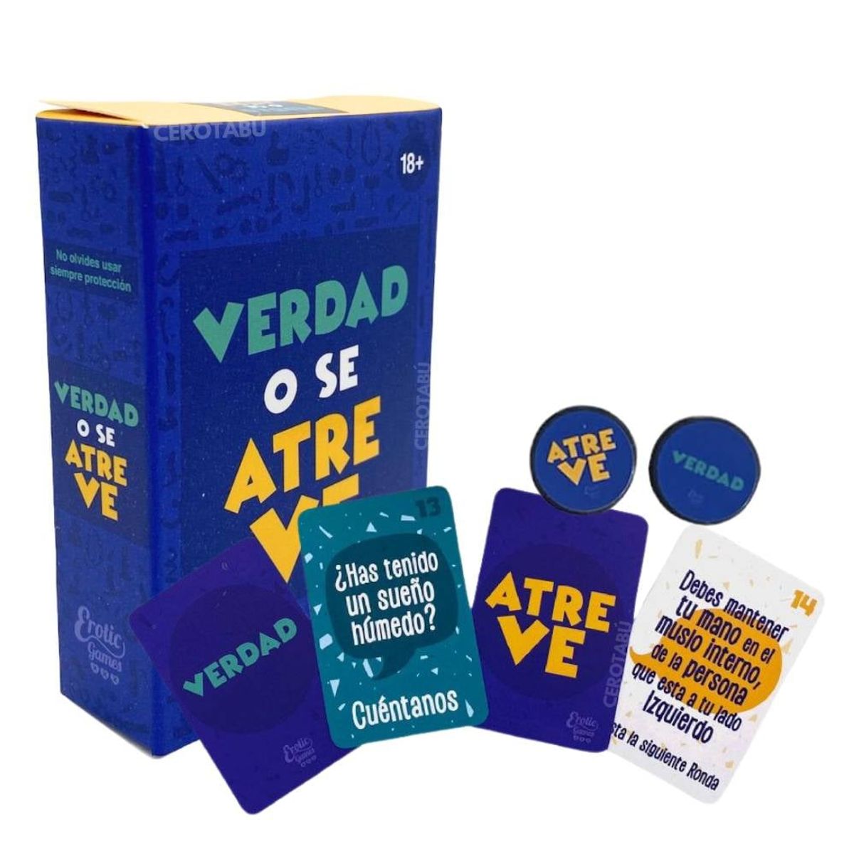 EROTIC - Juego De Mesa Erotico Verdad O Se Atreve Retos Sensuales-