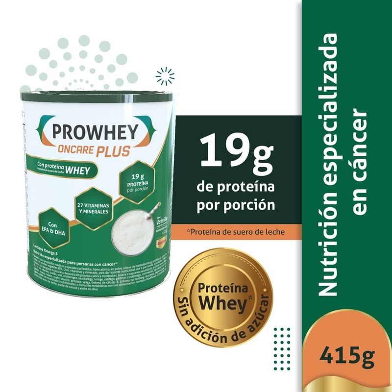 PROWHEY - Prowhey Oncare Plus Vainilla X 415gr