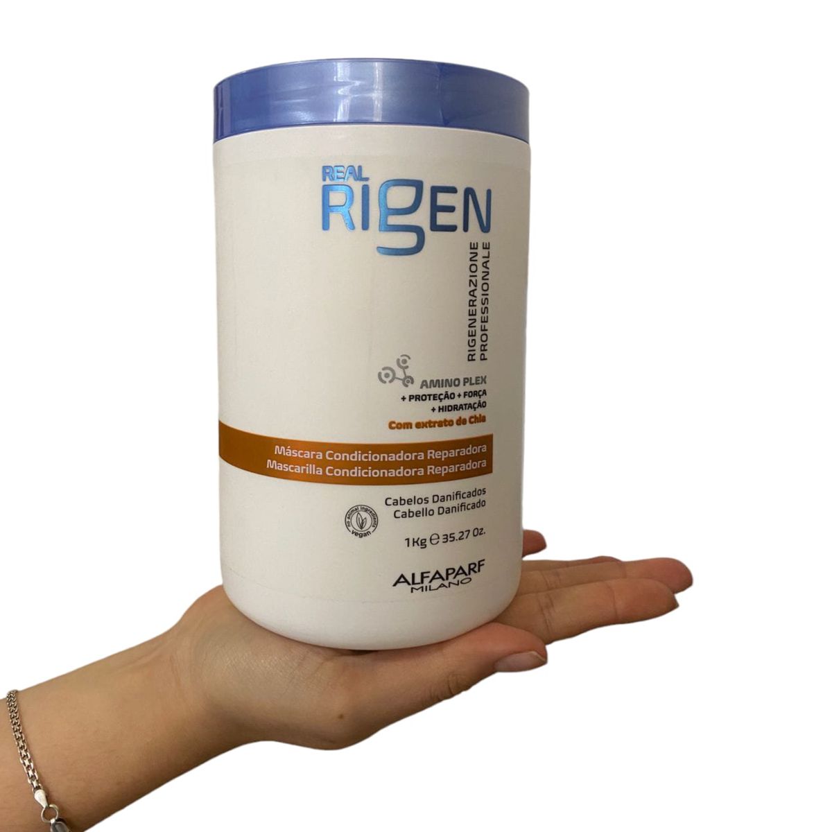 ALFAPARF MILANO - Mascarilla Alfaparf Real Rigen Reparadora 1kg