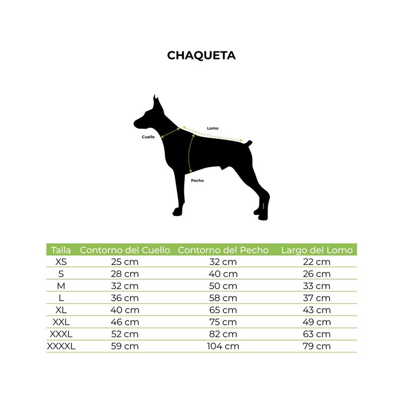 VIPETS - Chaqueta para Perro y Gato M Negro