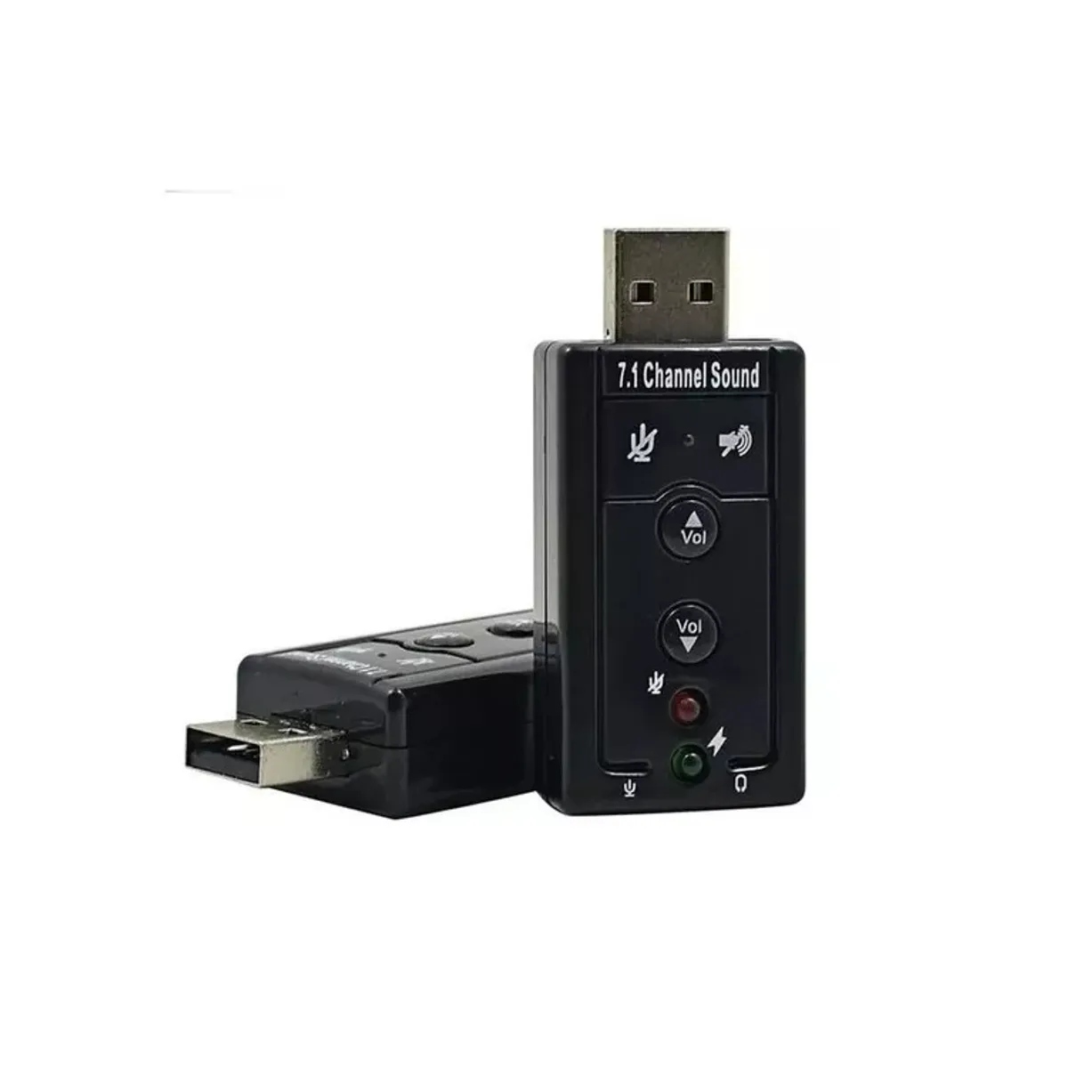 JALTECH - Tarjeta De Sonido USB 7.1 - Jaltech