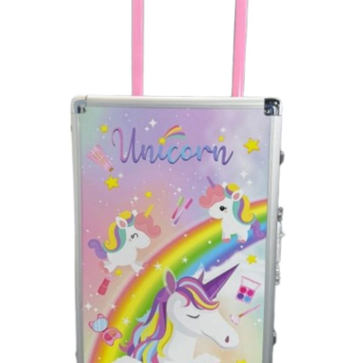 GENERICO - Maleta Carro De Maquillaje Unicornio Y Accesorios