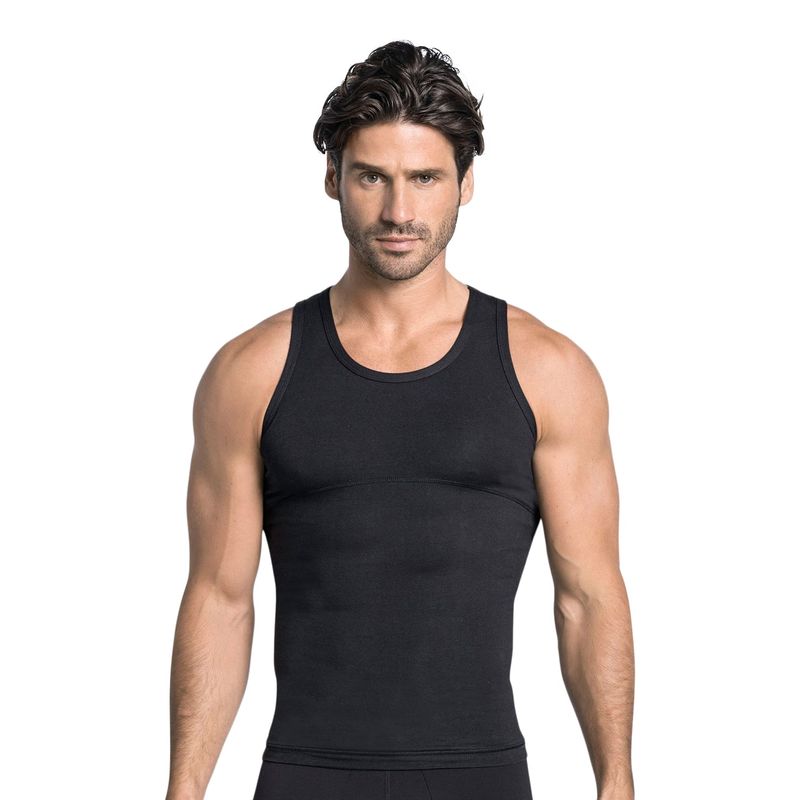LEO - Leo Camiseta de compresión moderada en abdomen y zona lumbar