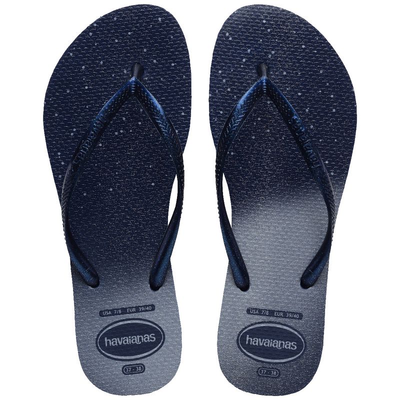 HAVAIANAS - Chanclas Sandalias Havaianas Slim Gloss Mujer AZUL