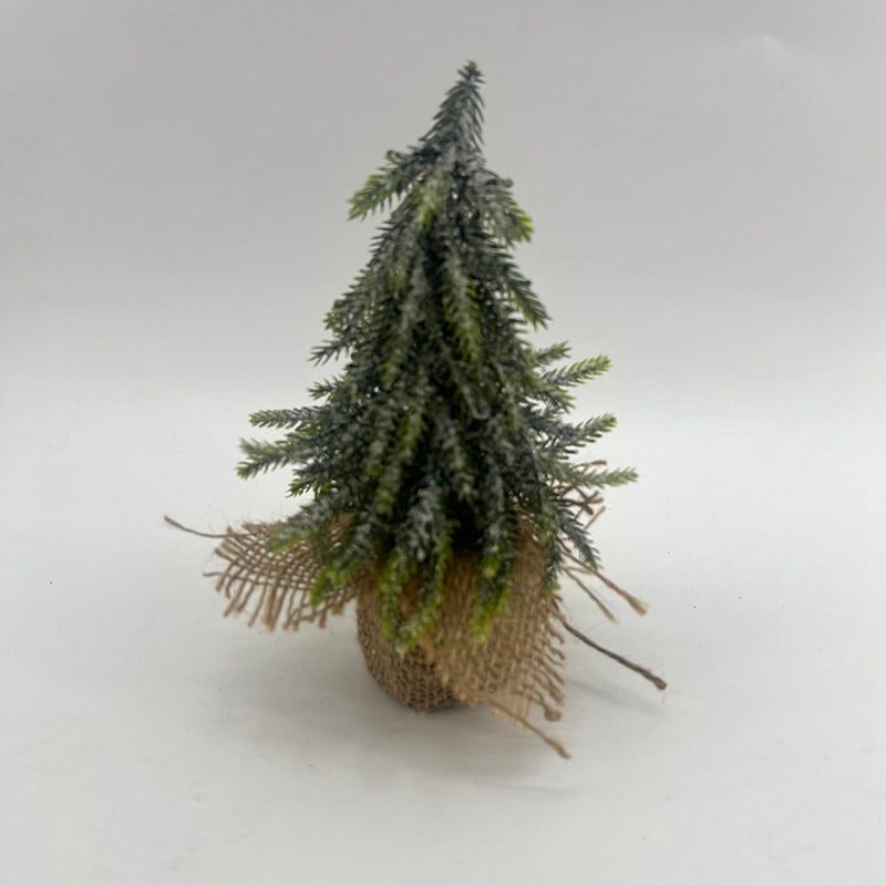 BURICA - ARBOL MESA 20CM BASE YUTE VERD