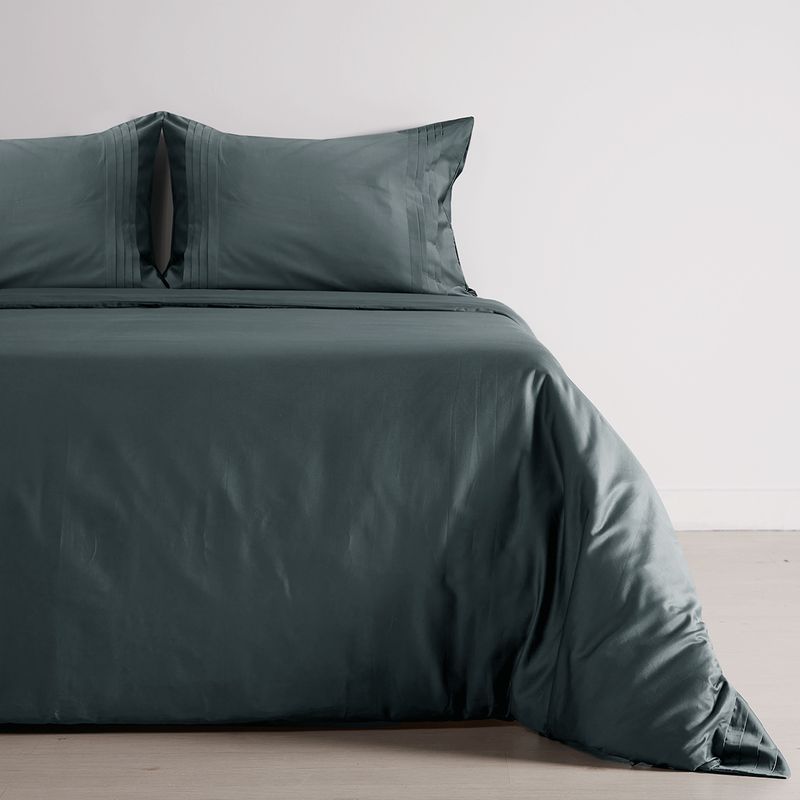 DISTRIHOGAR - Cover Duvet 400 hilos 100% Algodón Cairo Storm Queen