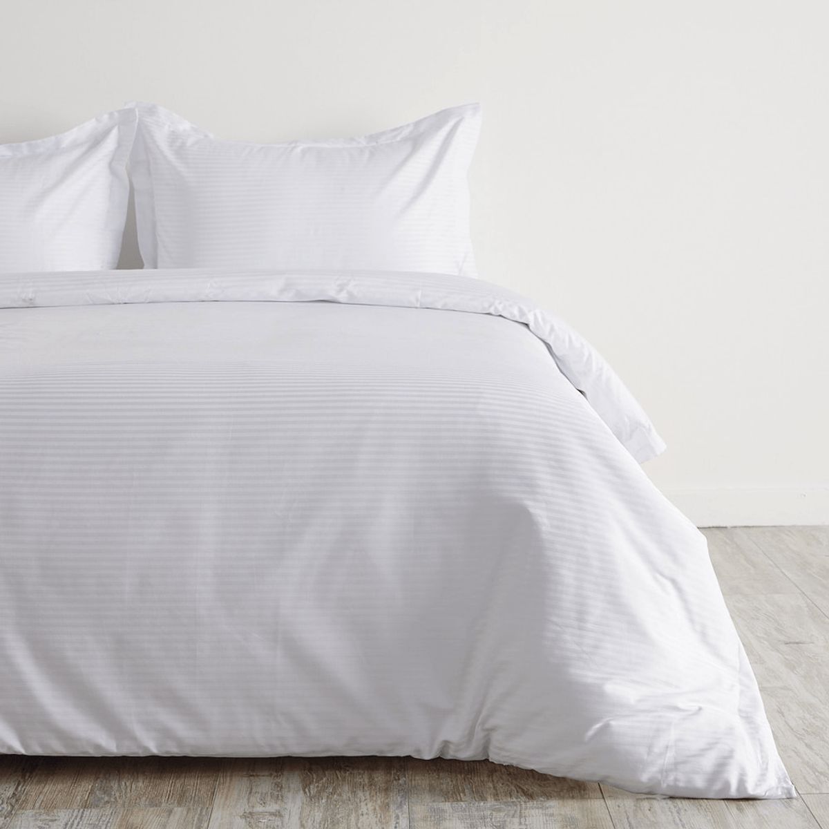 DISTRIHOGAR - Cover Duvet Hotel Experience 300 Hilos Algodón Blanco Doble