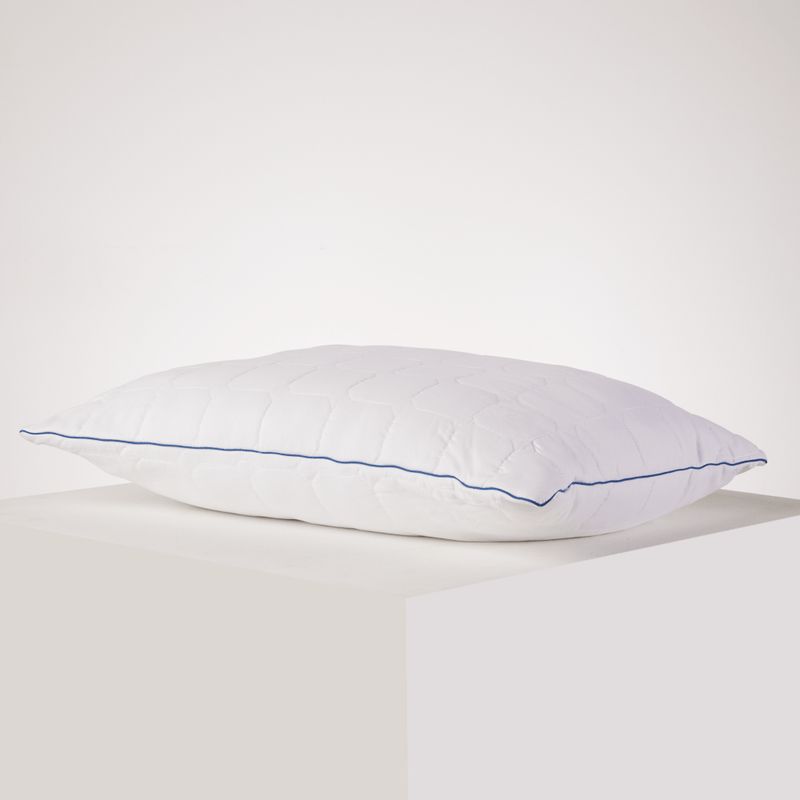 DISTRIHOGAR - Almohada Acolchada Soporte Medio/Firme Poliéster 45 X 65 Cm