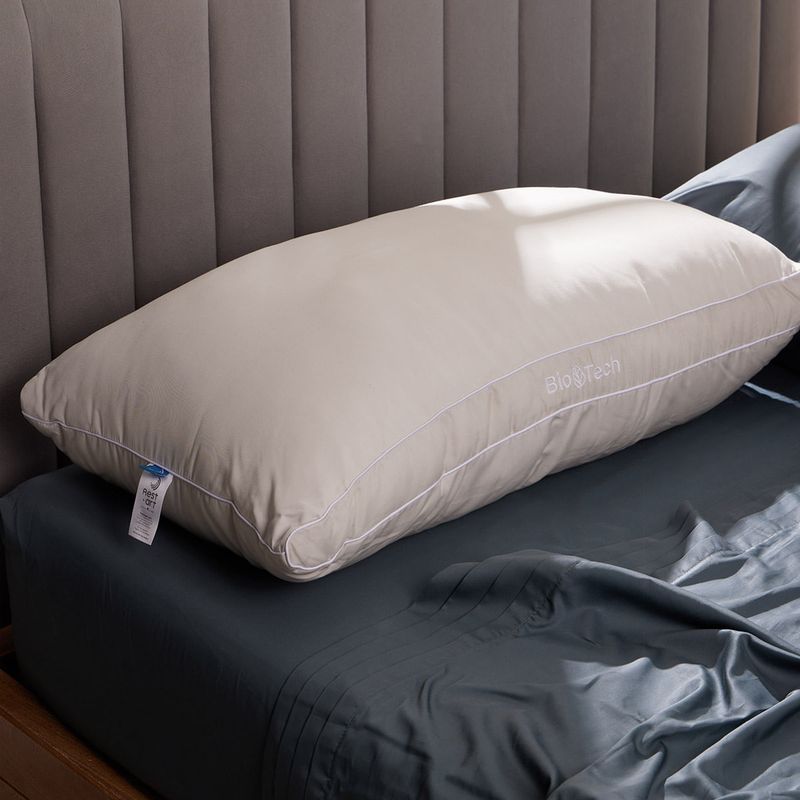 DISTRIHOGAR - Almohada Rest-art Biotech Soporte Medio Lyocell 50 X 70 Cm