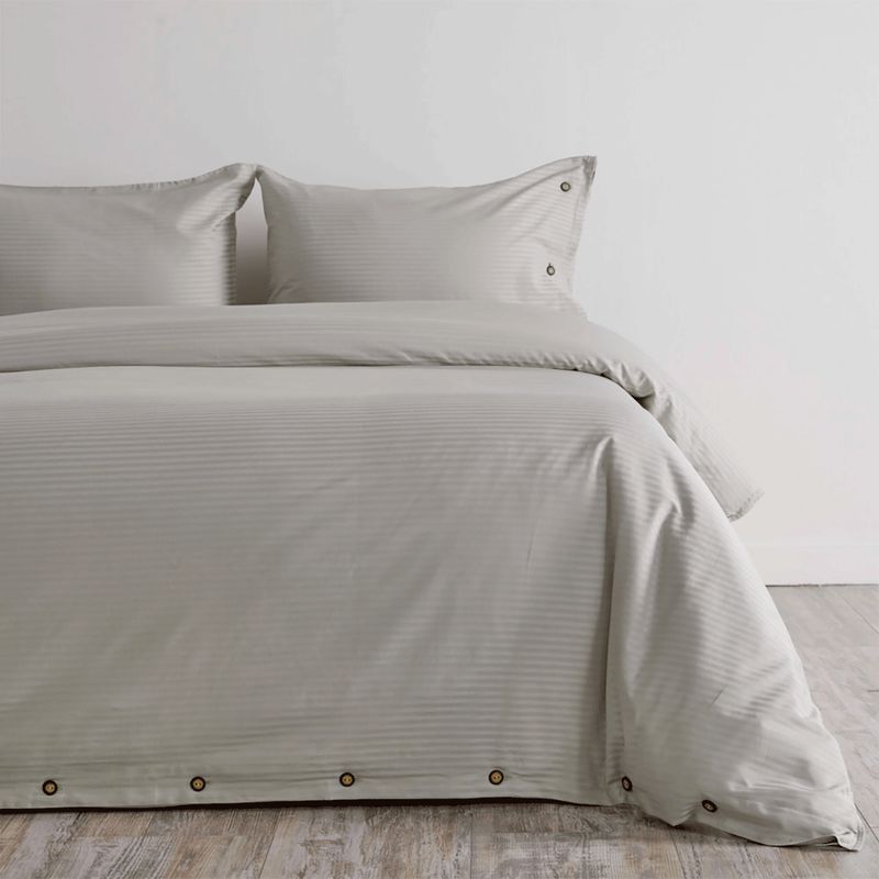 DISTRIHOGAR - Cover Duvet Hotel Experience 300 hilos Algodón Arena Doble
