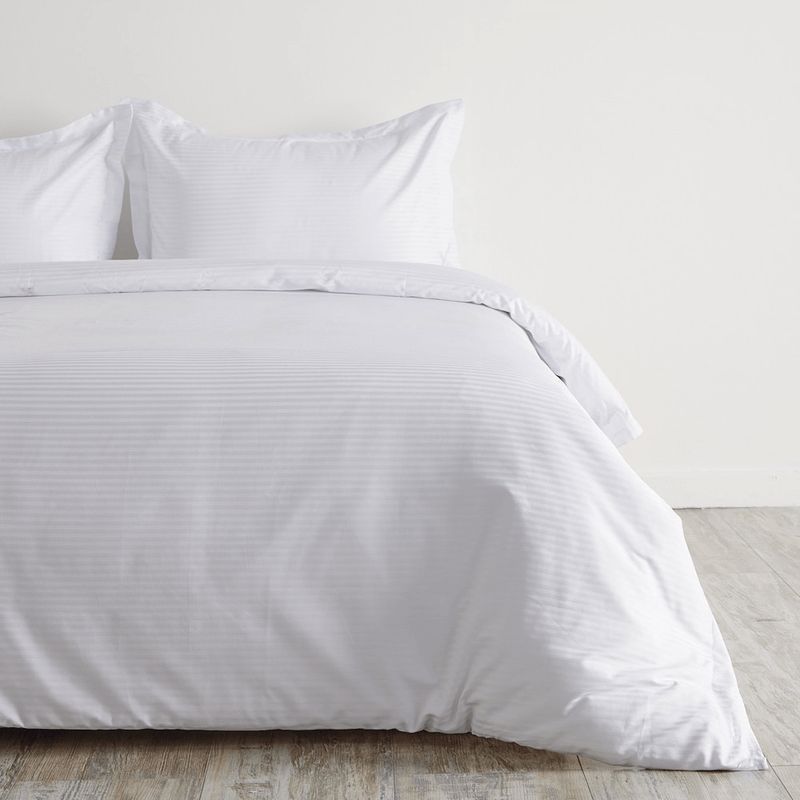 DISTRIHOGAR - Cover Duvet Hotel Experience 300 Hilos Algodón Blanco King