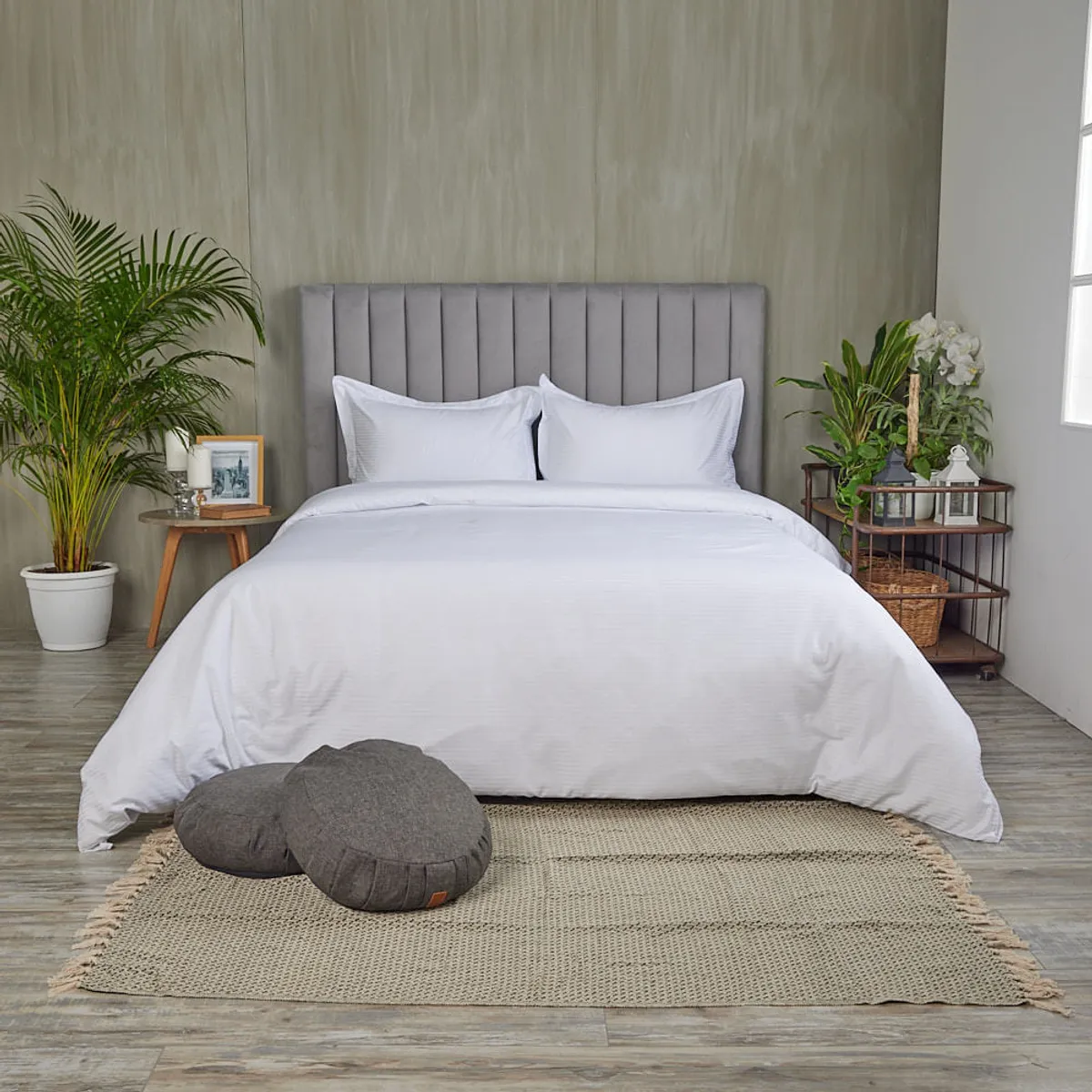 DISTRIHOGAR - Cover Duvet Hotel Experience 300 Hilos Blanco Sencillo