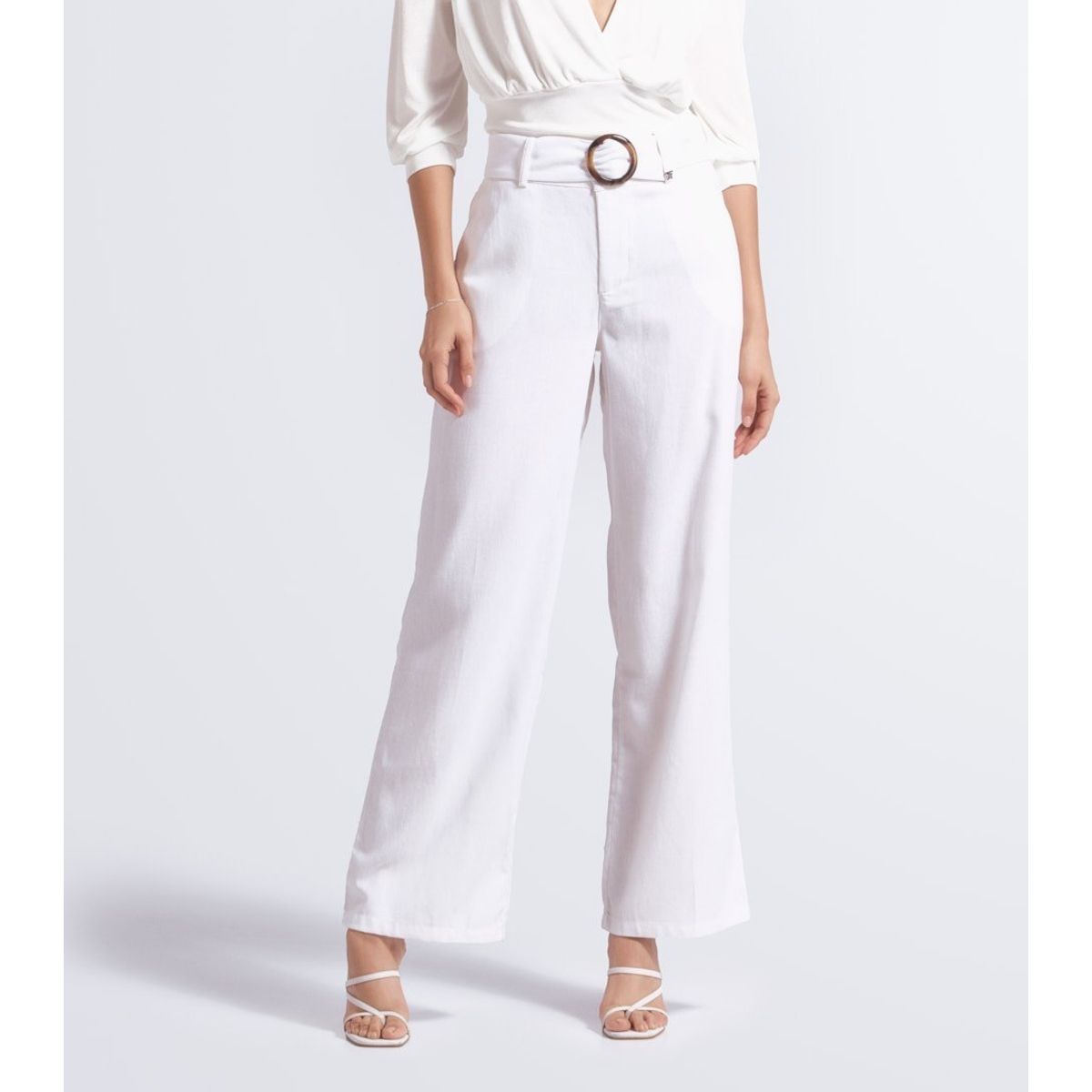 DEREK - Pantalon Para Mujer En Lino Derek.-