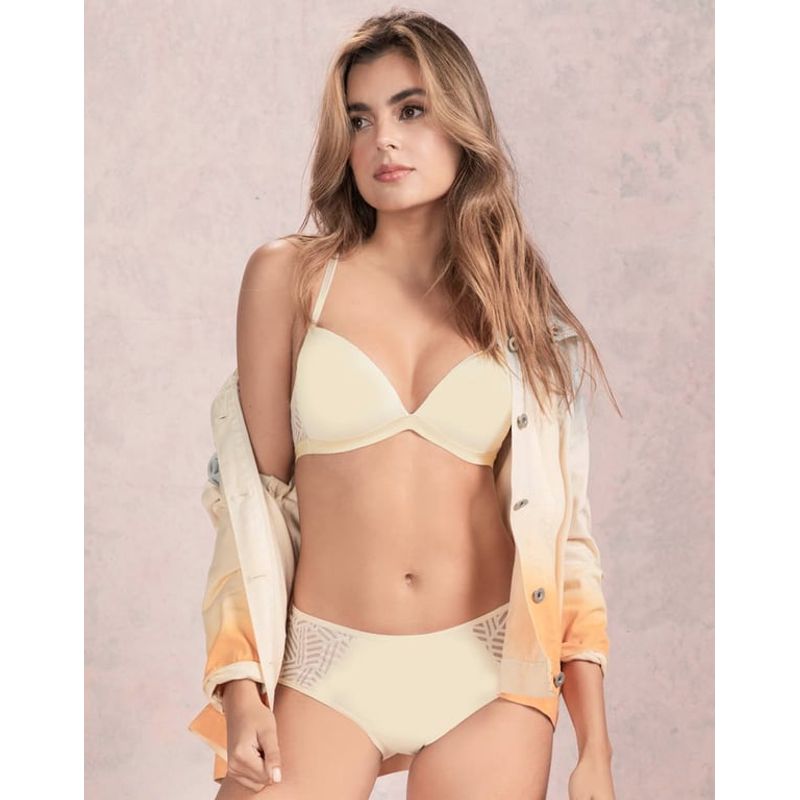 FORMAS INTIMAS - Brasier Mujer Caqui FI 91975