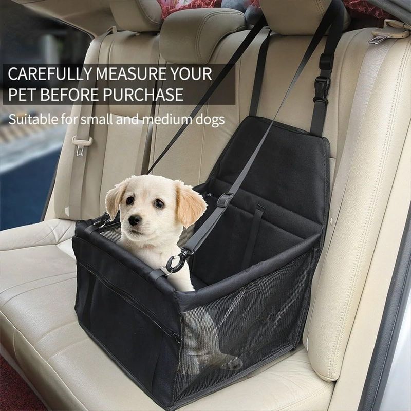 GENERICO - Cargador Asiento Carro para Mascotas Perros Gatos