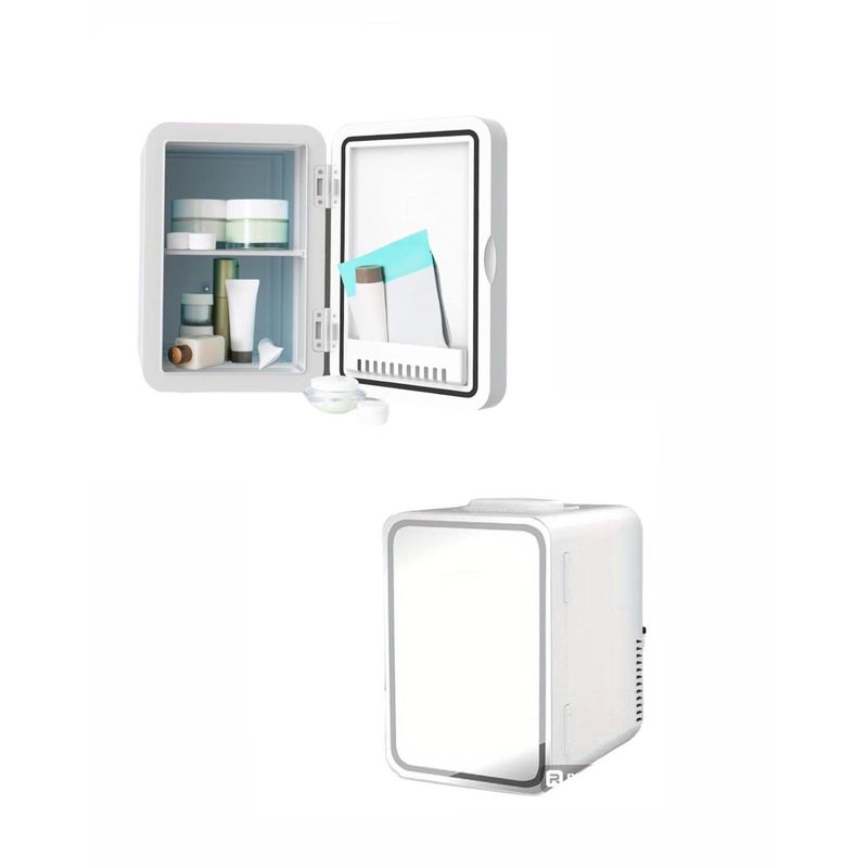 GENERICO - Mini Nevera Maquillaje 8 litros Refrigerador Para Cuidado de Piel