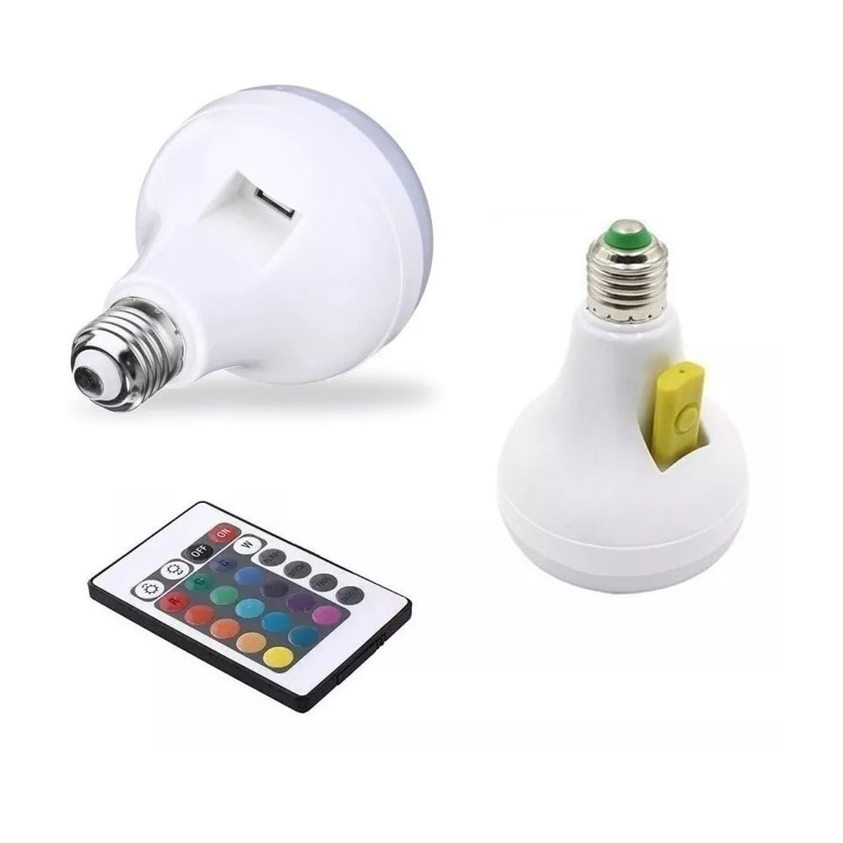 GENERICO - Bombillo Parlante Con Bluetooth Multicolores