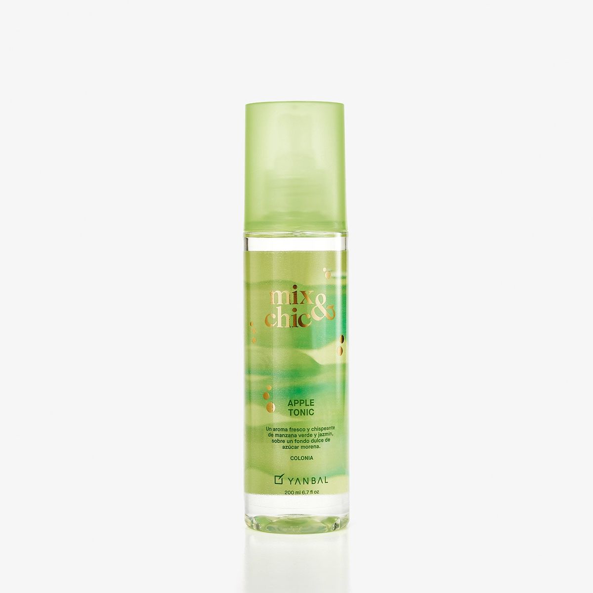 YANBAL - Colonia Body Splash Para Mujer Mix & Chic Apple Tonic Aroma Frutal 200 ml