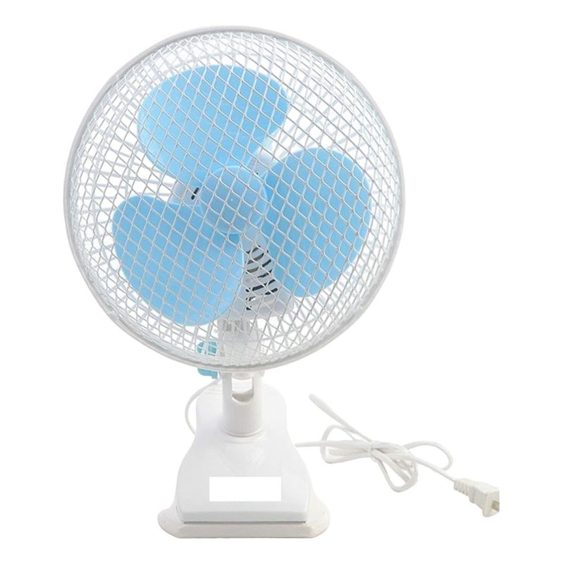 GENERICO - Ventilador Electrico Pinza Escritorio Silencioso Colgante