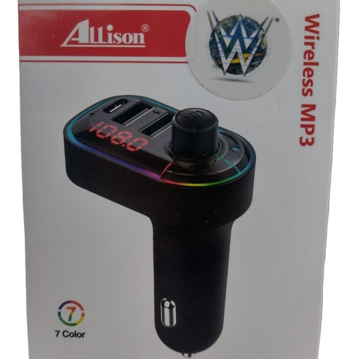 GENERICO - Adaptador Transmisor Fm Cargador Carro Bluetooth Modulador