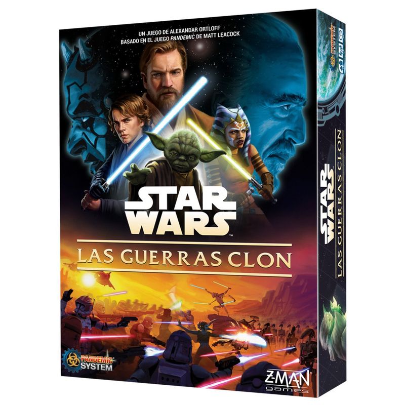 GENERICO - Star Wars Las Guerras Clon Juego de Mesa Español