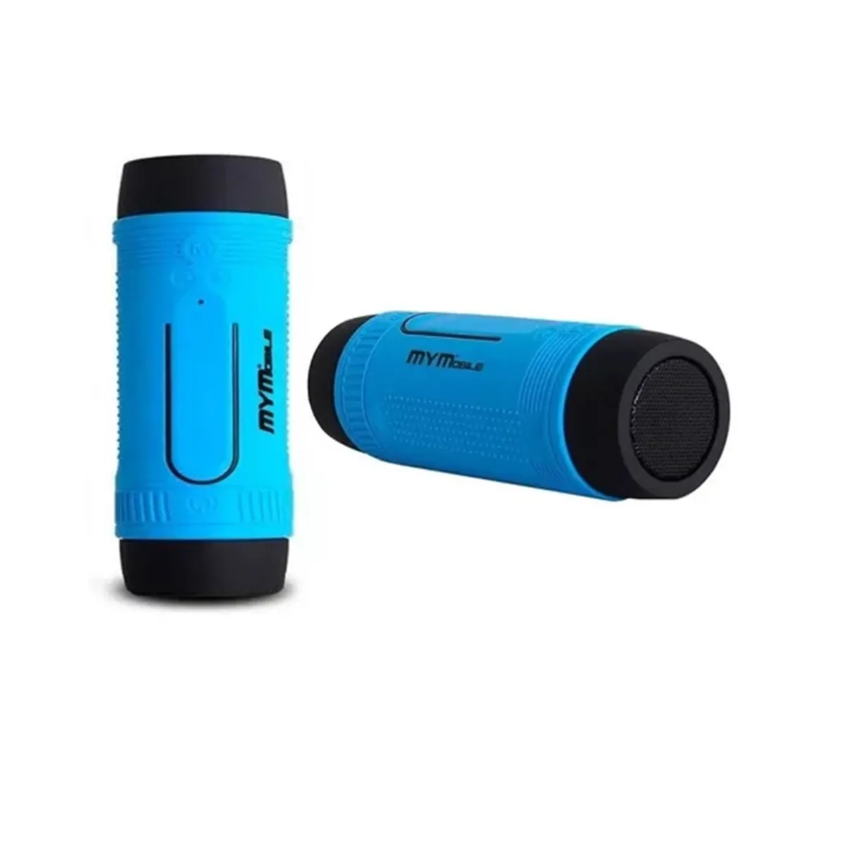 GENERICO - Parlante para Bicicleta Con Bluetooth Linterna Power Bank