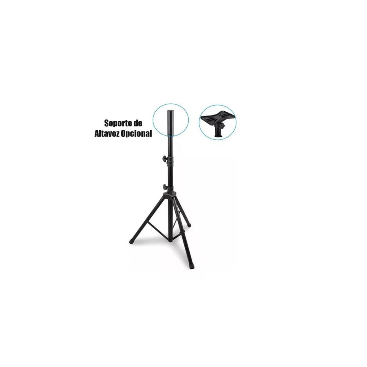 GENERICO - Tripode Soporte Parlantes Tripode De Cabina Ajustable 160 Cm