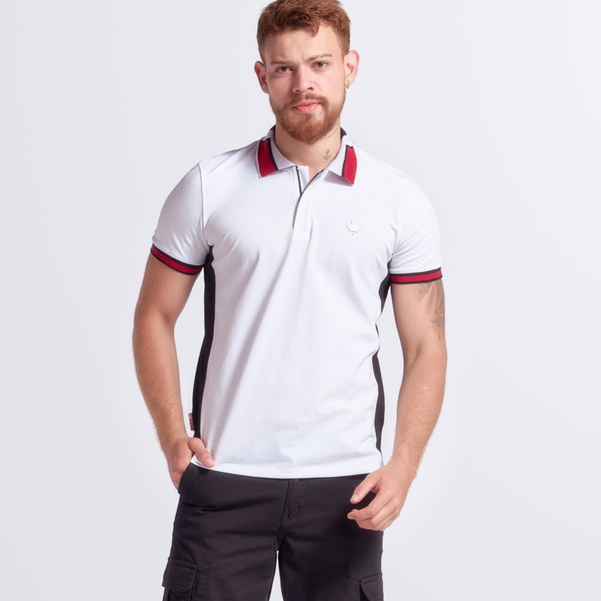 GROGGY - Polo Para Hombre Slim Groggy.-