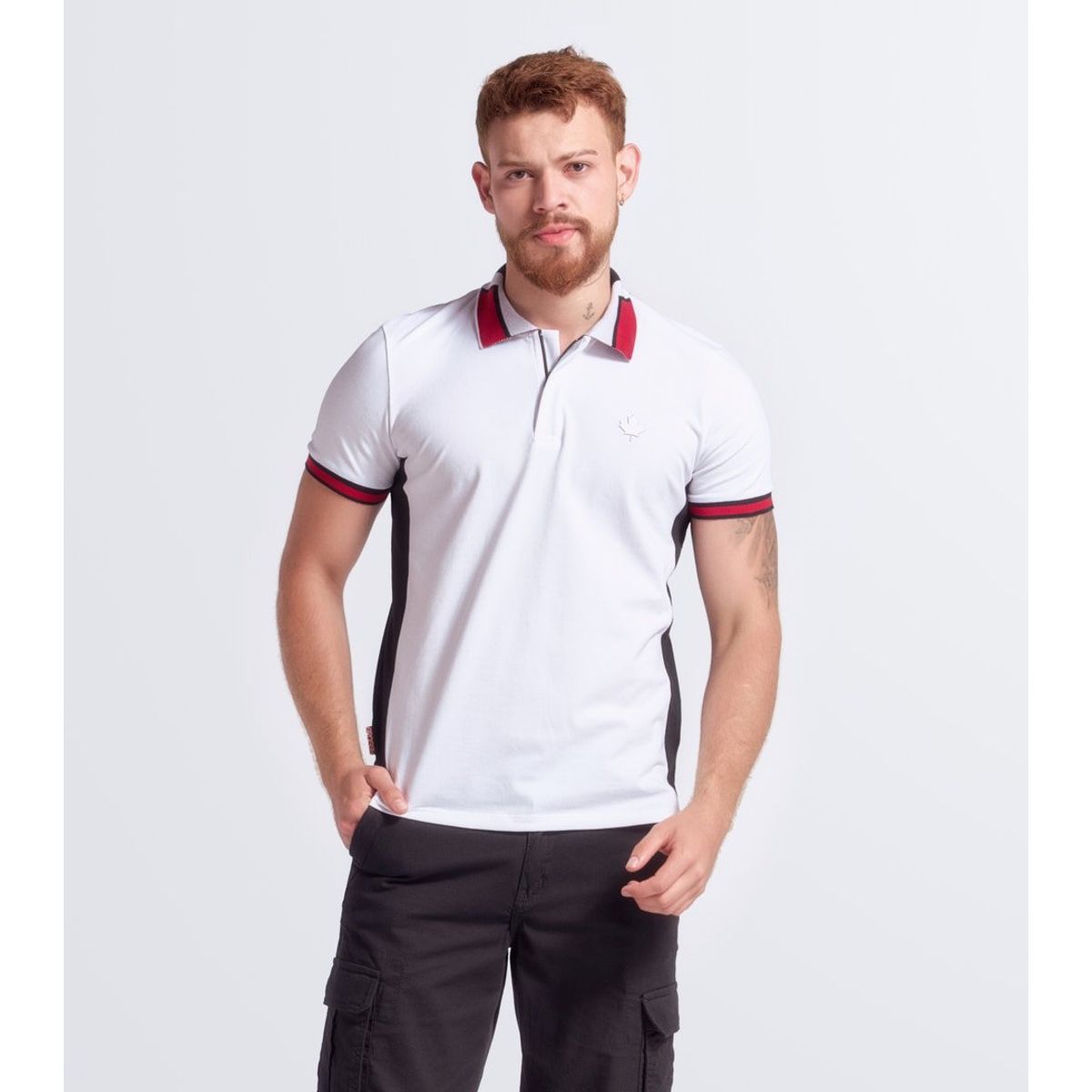 GROGGY - Polo Para Hombre Slim Groggy.-