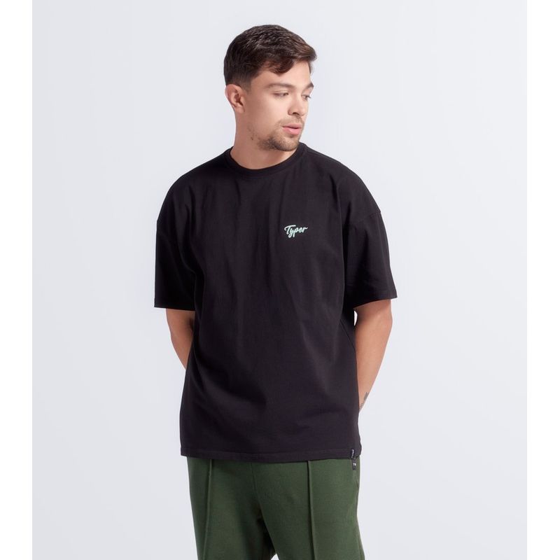 TYPER - Camiseta Para Hombre Oversize Typer.-