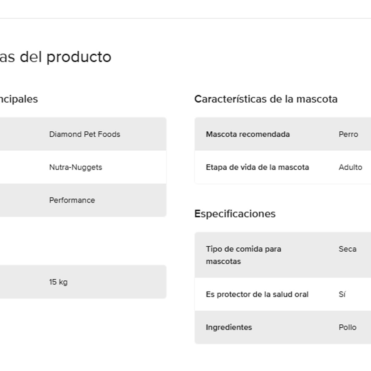 NUTRA NUGGETS - Nutranuggets Performance 15 kg – Adult Dogs