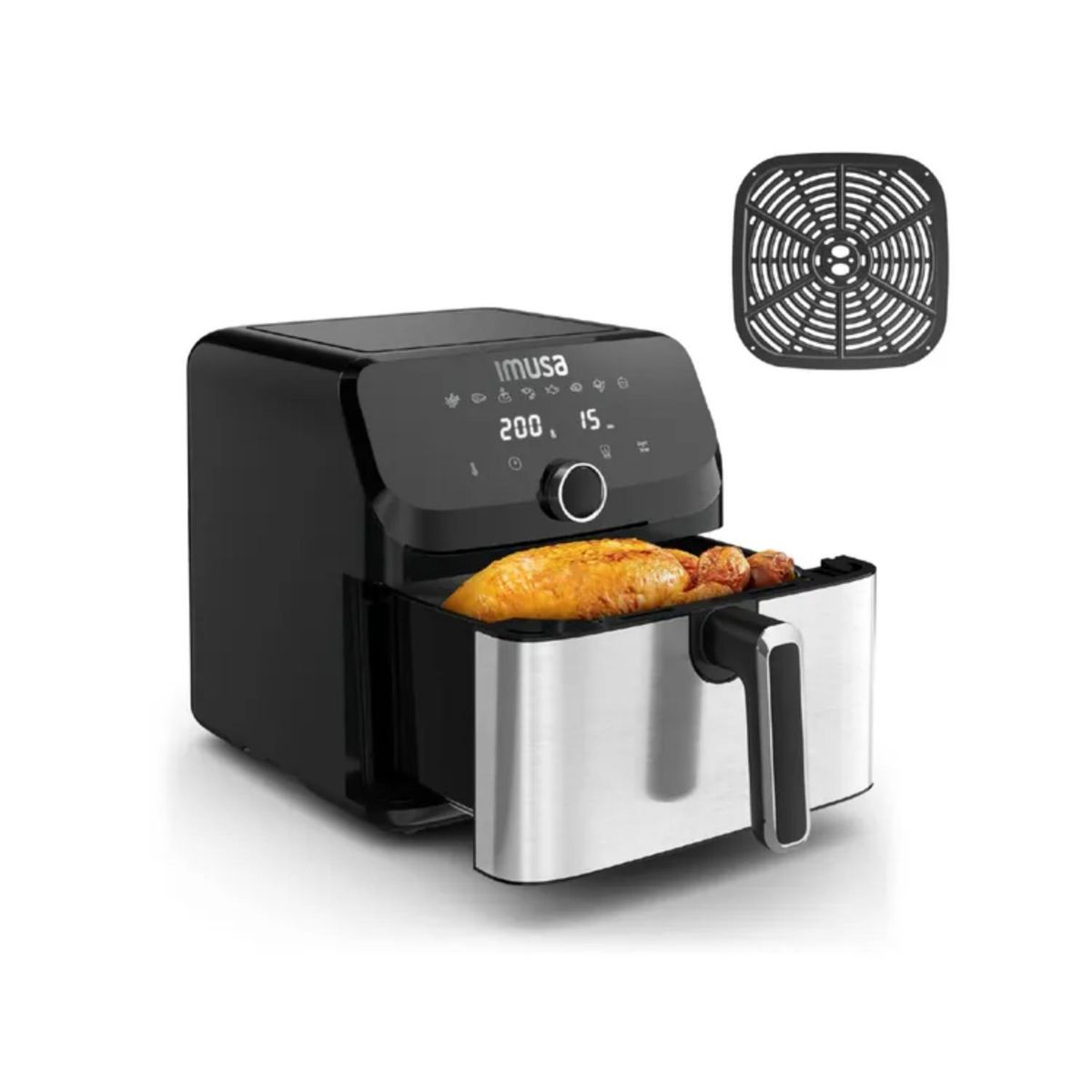 IMUSA - Freidora de aire IMUSA Easy Fry MEGA 75L Digital Negra