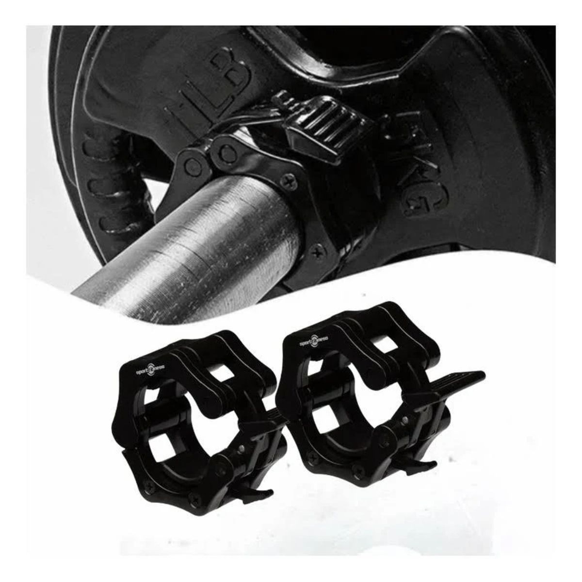 SPORT FITNESS - Collarines Plasticos Para Barra Olimpica  2" Sportfitness