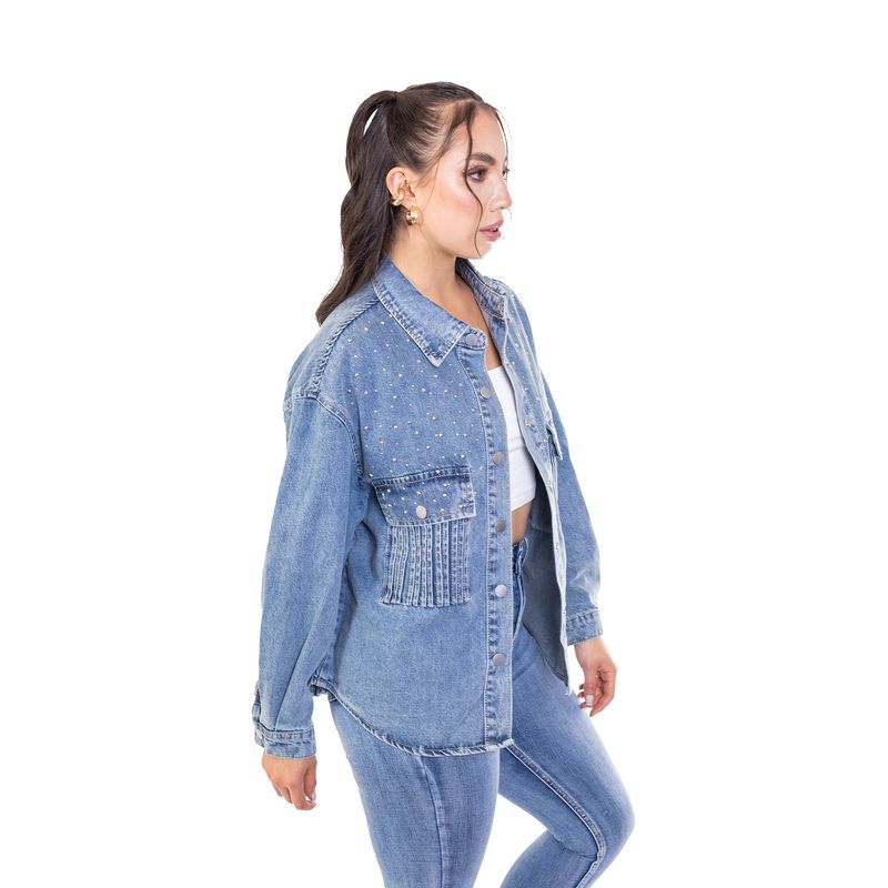 DREAMER - Chaqueta Denim Para Mujer_.