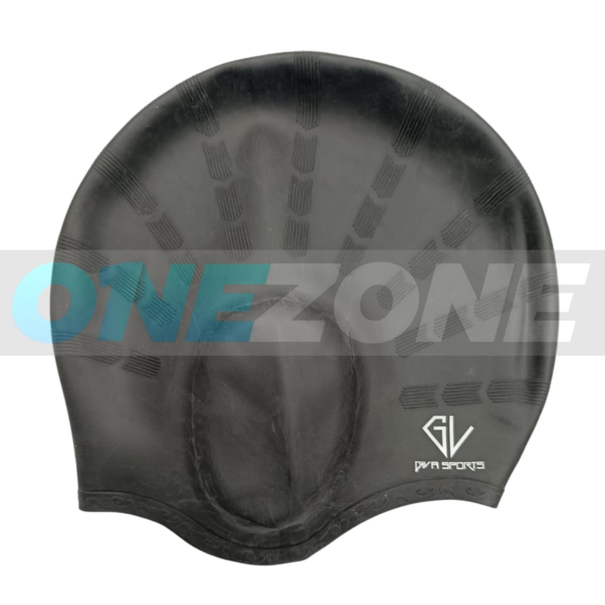 GENERAL - Gorro Natación Siliconado Gvs-cubre Oídos 102231 Lineas/Ng